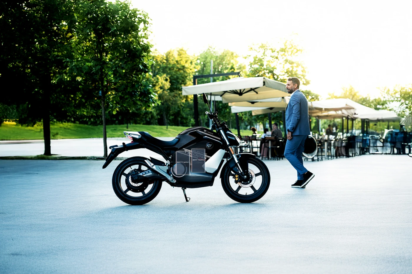 TS STREET HUNTER PRO Battery
